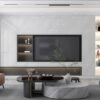 Ascot cao cấp trắng BL826934
